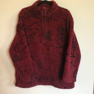 Woolrich fleece pullover